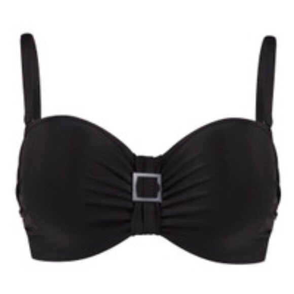 Women's Panache Swim Anya Convertible Underwire Bandeau Bikini Top Size 32 GG - Picture 5 of 15